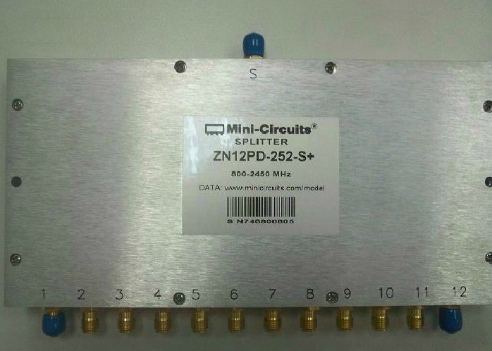 ZN12PD-252-S+1分12高频射频微波同轴功分器